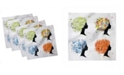 Ambesonne Colorful Set of 4 Napkins, 12" x 12"